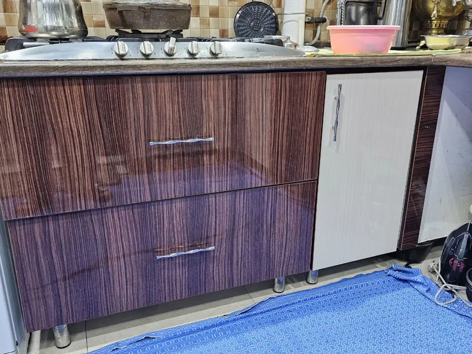 کابینت دست دوم های گلس ترک|مصالح و تجهیزات ساختمان|ری, دیلمان|دیوار