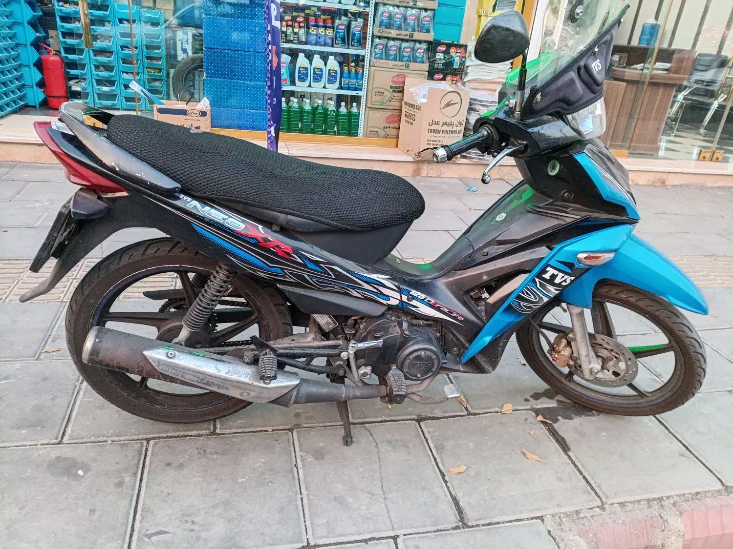 موتور سیکلت tvs نئو  125 مدل 95|موتورسیکلت|تهران, آهنگ|دیوار