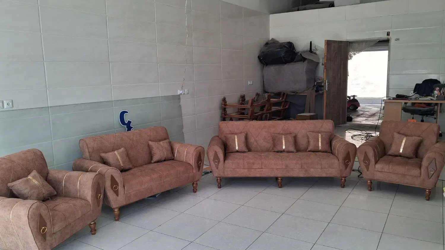 مبل  تحویلی مبلمان کارخونه داش علی به صرفه|مبلمان خانگی و میز عسلی|قم, ولیعصر|دیوار