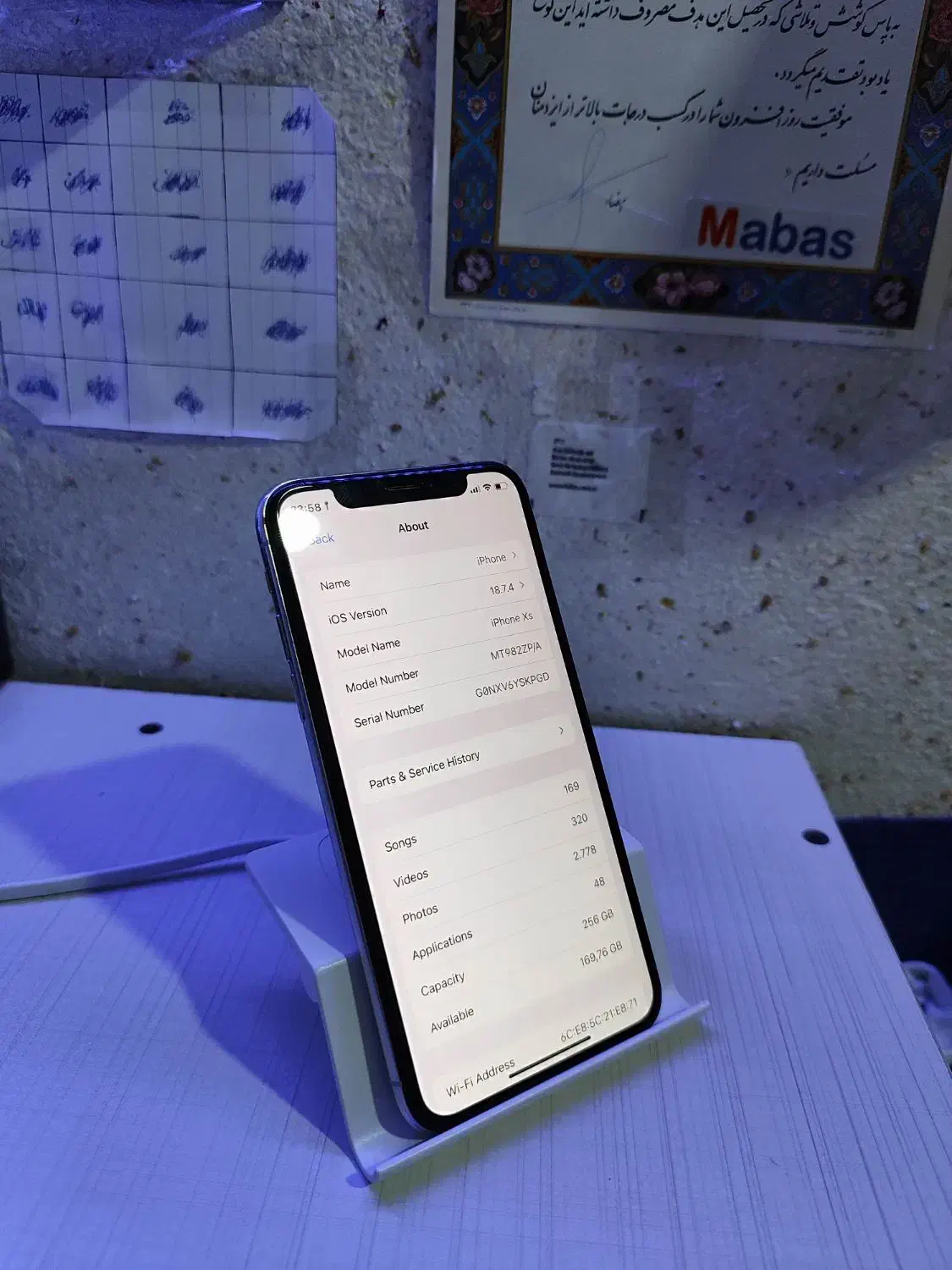 iPhone xs 256GB|موبایل|سیلوانه, |دیوار