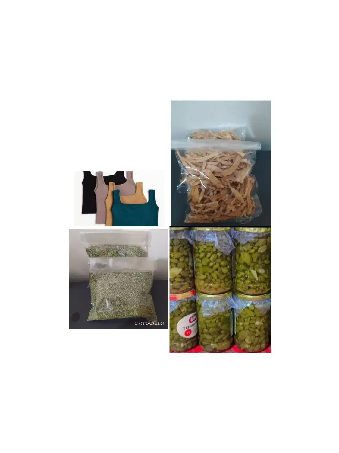 تاپ  150  و پونه  وبه خشک بسته 30ت .ترشی لگجی 100ت|لباس|بوشهر, |دیوار