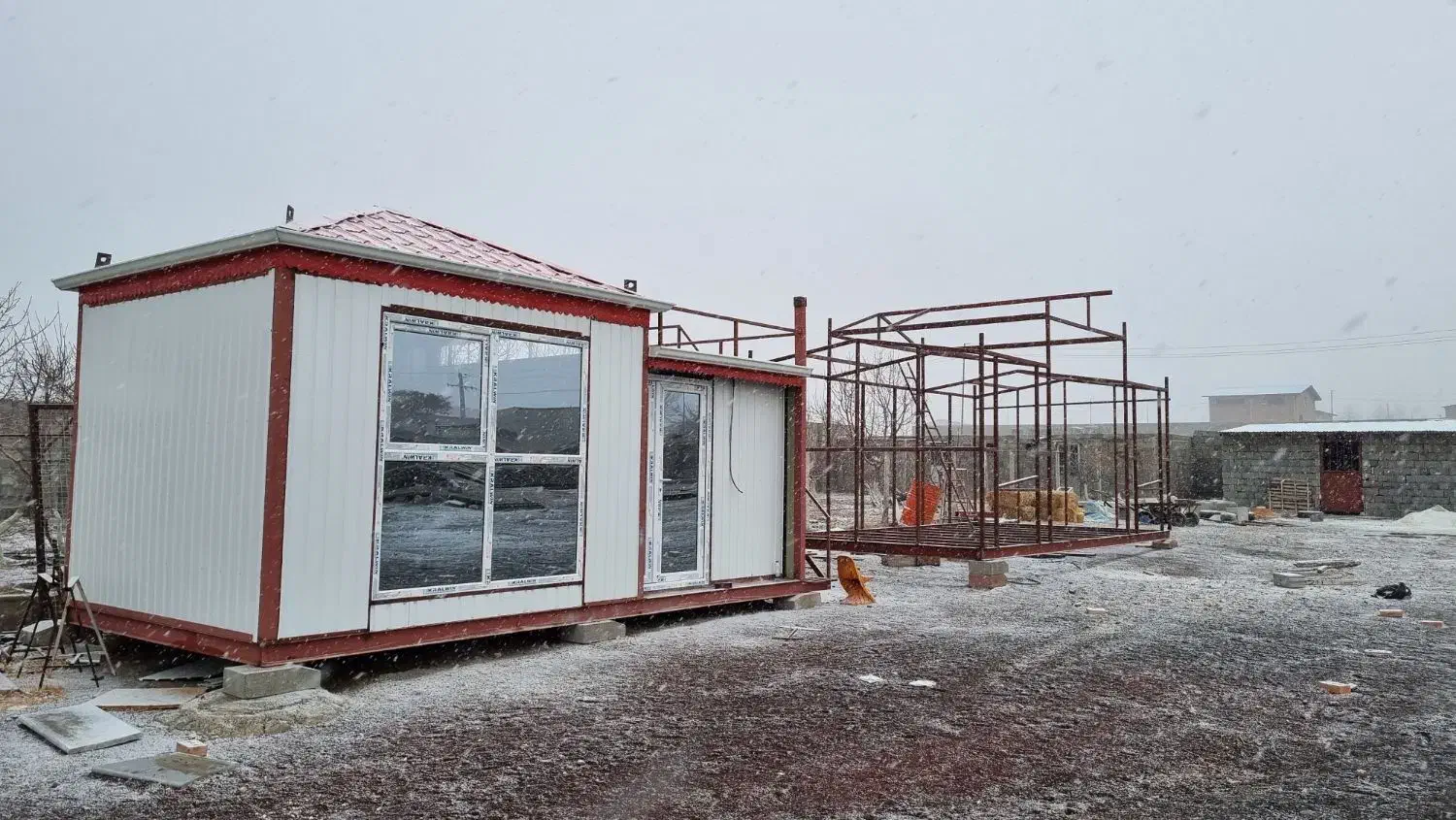 ویلا پیش ساخته|مصالح و تجهیزات ساختمان|سراب, |دیوار