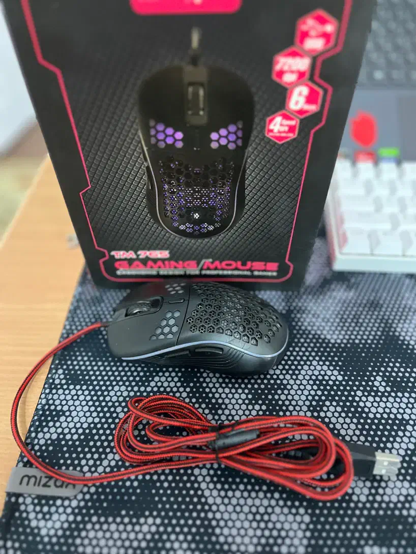 ماوس گیمینگ تسکو در حد نو|قطعات و لوازم جانبی رایانه|مشهد, صیاد شیرازی|دیوار