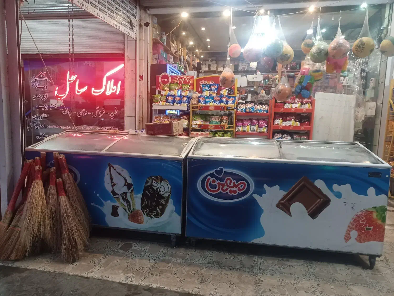 اجاره مغازه ۸۰ متری،با تمام اجناس ویخچال|اجارهٔ مغازه و غرفه|پره‌سر, |دیوار