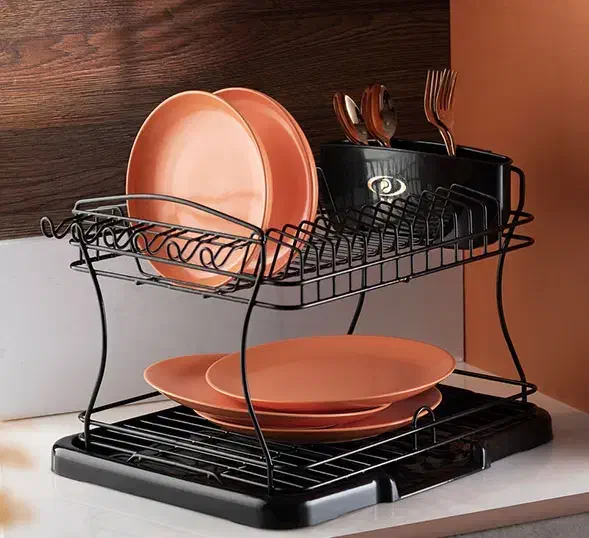 جاظرفی دوطبقه بزرگ|آب‌چکان و نظم‌دهنده ظروف|قم, علی آباد|دیوار