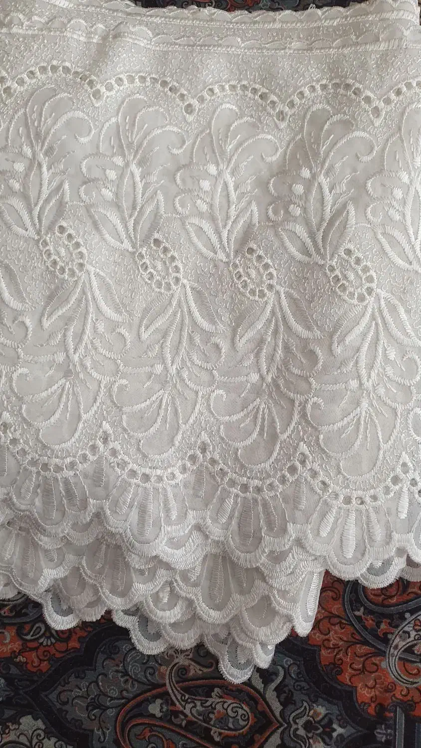 حاشیه پرده کیپور قدیمی|پرده، رانر، رومیزی|تهران, فدک|دیوار