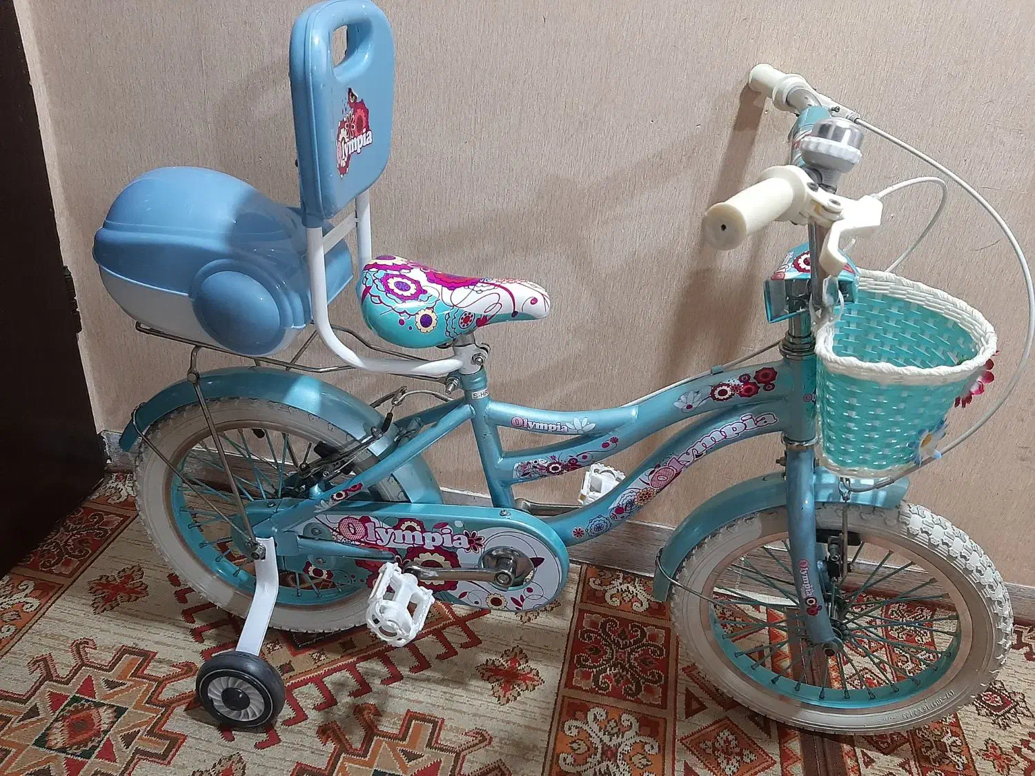 دوچرخه ۱۶ المپیا،فیروزه ای|دوچرخه، اسکیت، اسکوتر|رشت, کوی مهر|دیوار