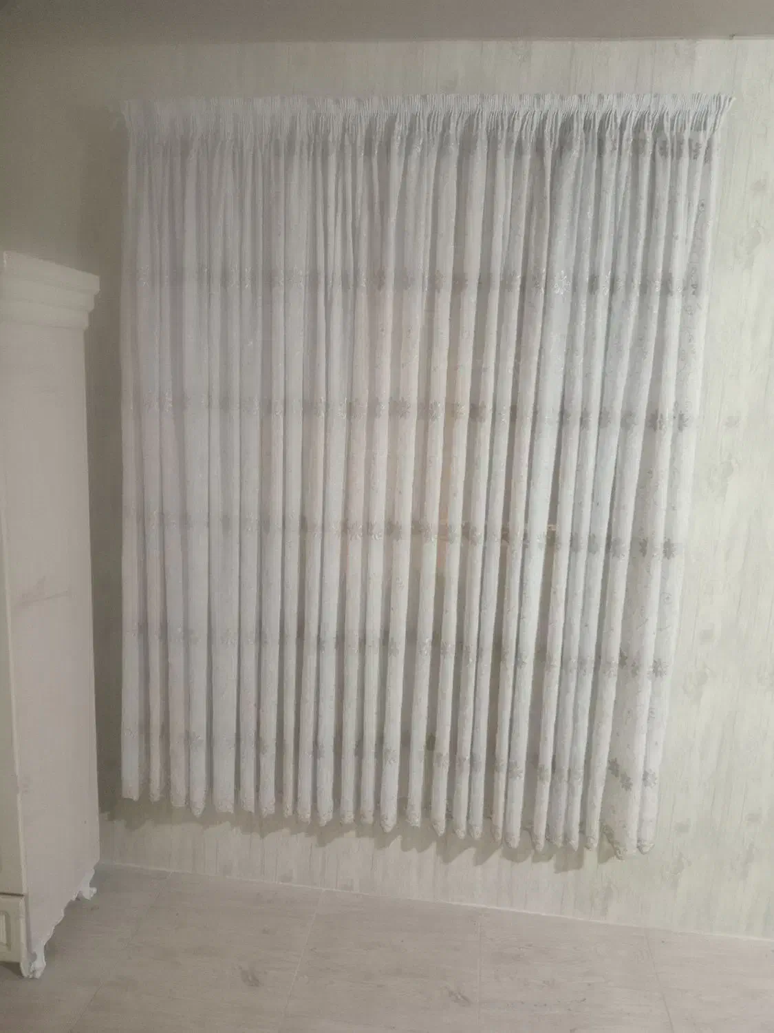 پرده درحد نو با میله پرده|پرده، رانر، رومیزی|بندر انزلی, آذربایجان|دیوار