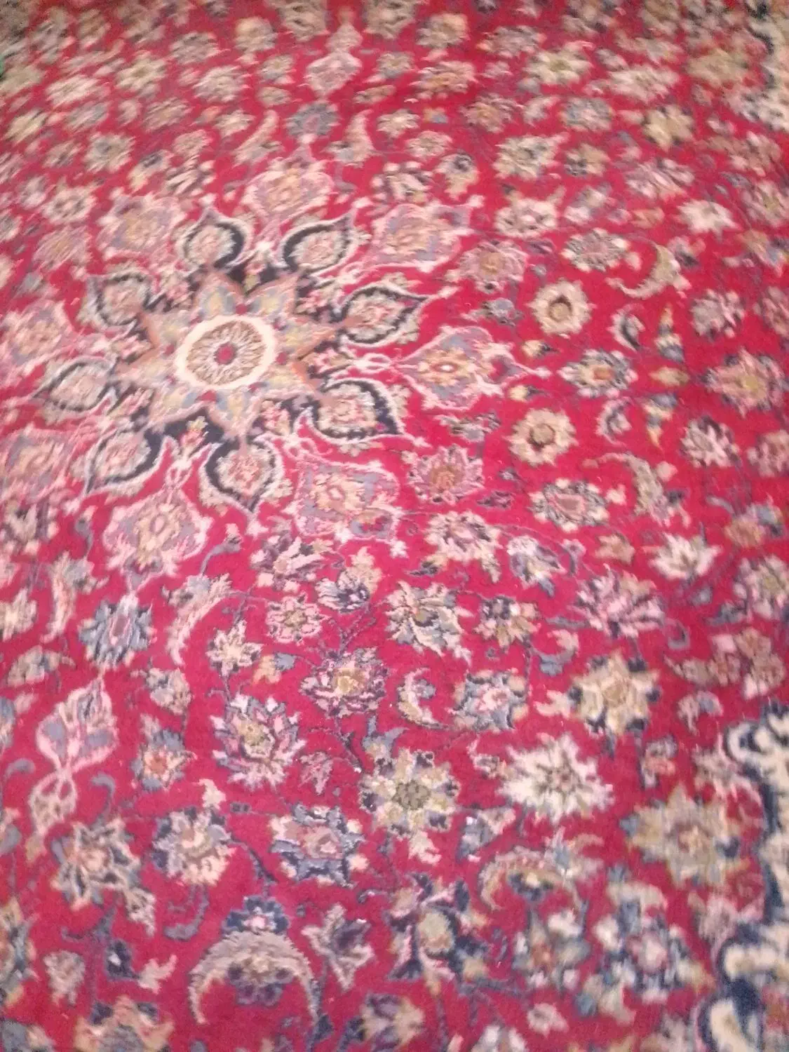 فرش۱۲متری دستبافت کارکرده کاشان لاکی|فرش|تهران, اوقاف|دیوار