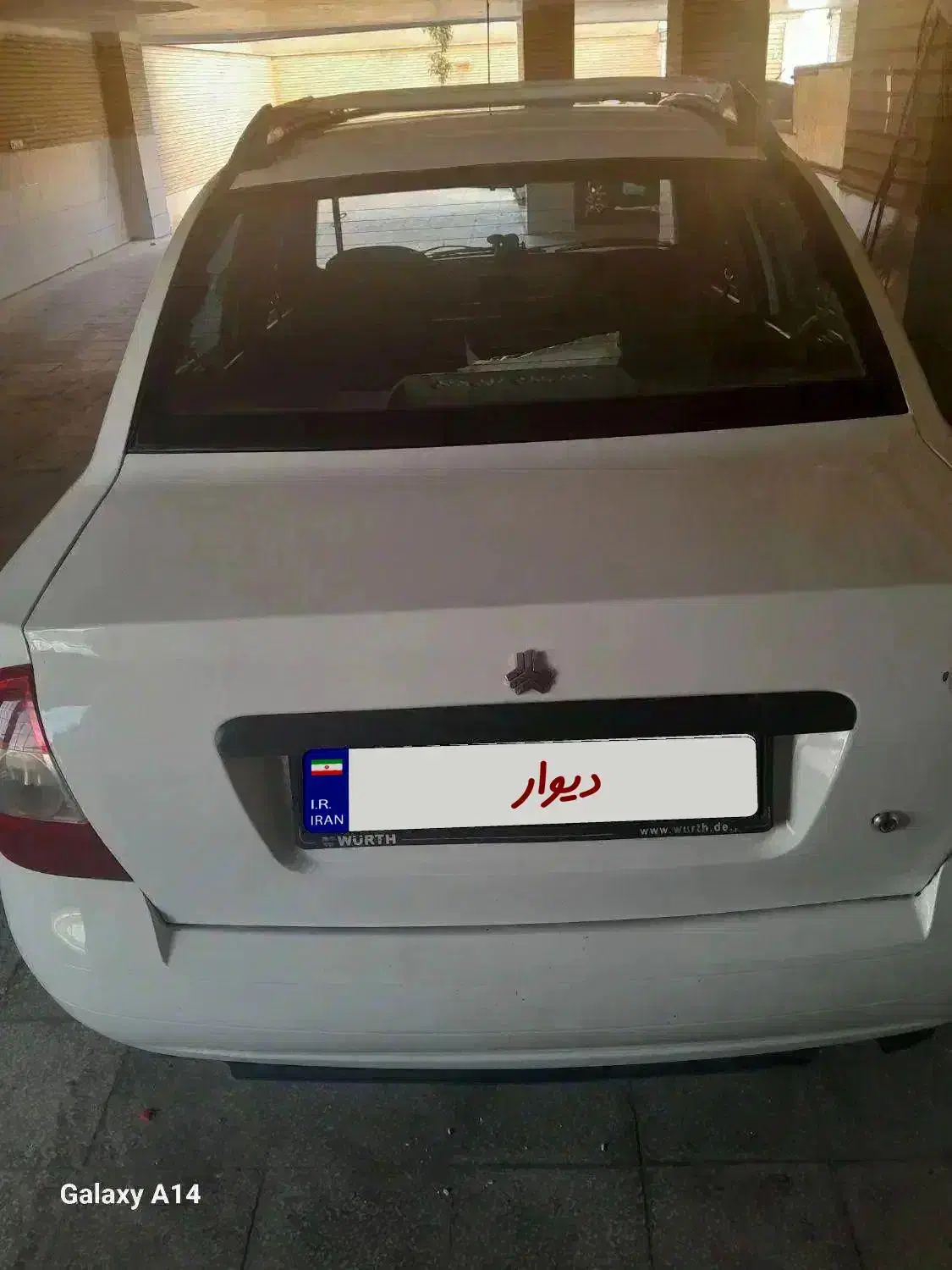 تیبا SX دوگانه شرکتی سفید مدل 96|خودرو سواری و وانت|سمنان, |دیوار