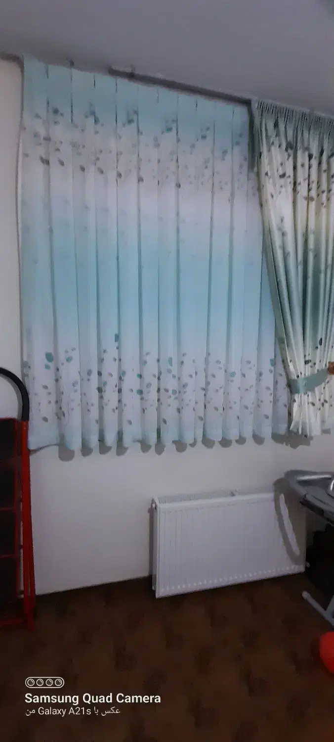 دوعدد پرده در حد نو|پرده، رانر، رومیزی|قدس, شهر‌قدس|دیوار