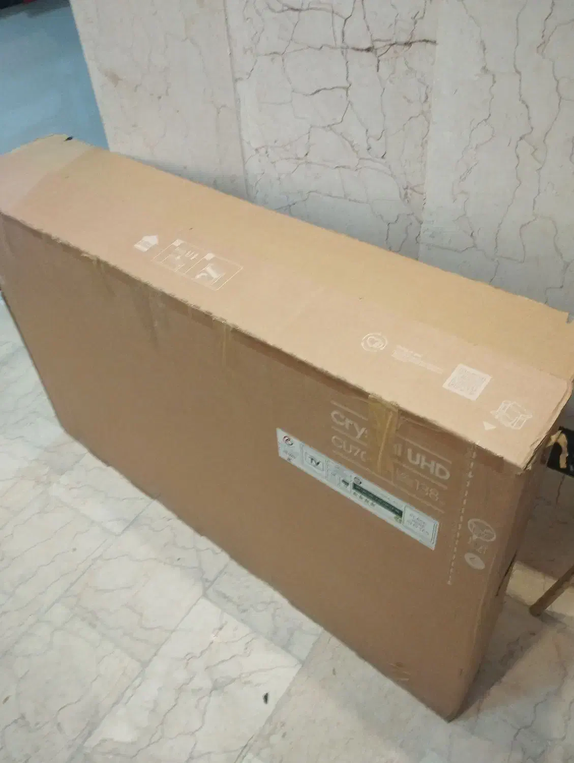 کارتن تلویزیون سامسونگ|تلویزیون و پروژکتور|تهران, افسریه شمالی|دیوار