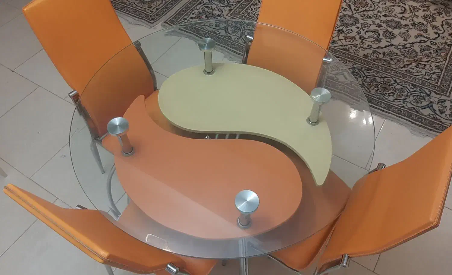 ناهارخوری ۴ نفره زیبا|میز و صندلی غذاخوری|تهران, حکیمیه|دیوار