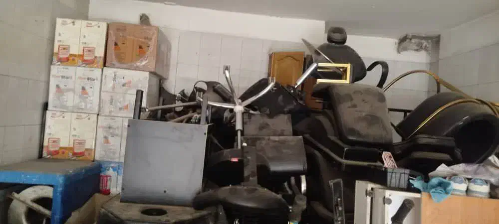 فروش وسایل کامل آرایشگاه|آرایشگاه و سالنهای زیبایی|رباطکریم, حصار مهتر|دیوار