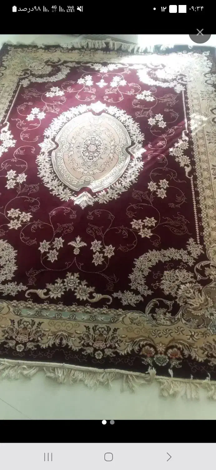 فرش ۶متری ماشینی در حد نو|فرش|مشهد, استاد یوسفی (شهرک غرب)|دیوار