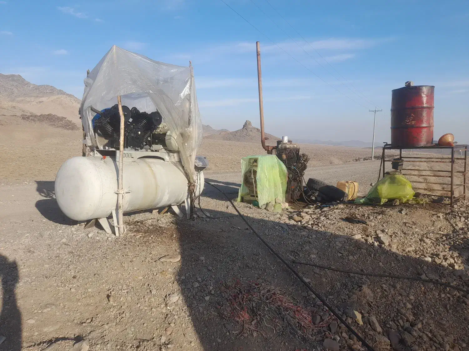 پمپ باد|ماشین‌آلات صنعتی|کهک, |دیوار