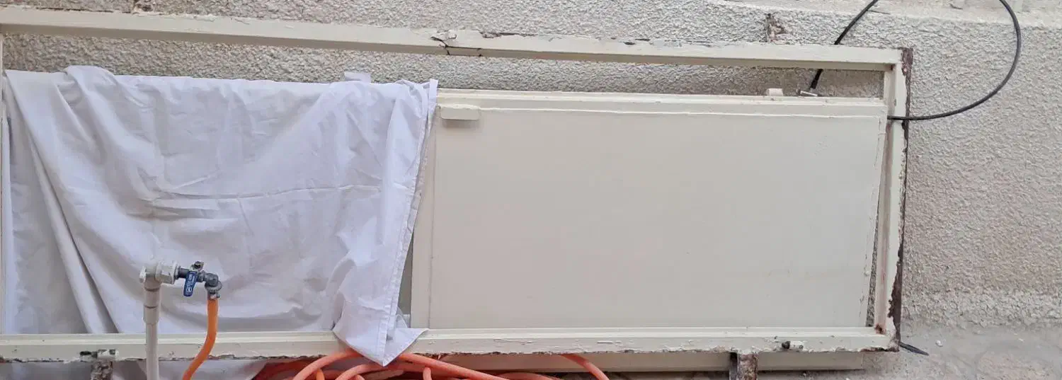 درب آهنی دو در هفتاد|مصالح و تجهیزات ساختمان|بجنورد, |دیوار