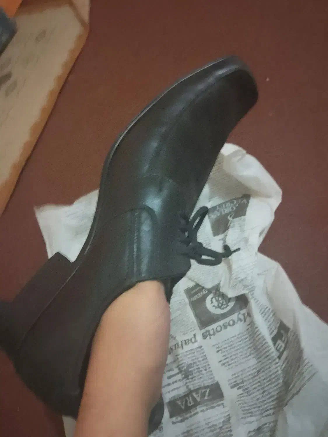 یه جفت کفش چرم|کیف، کفش، کمربند|کرمان, |دیوار