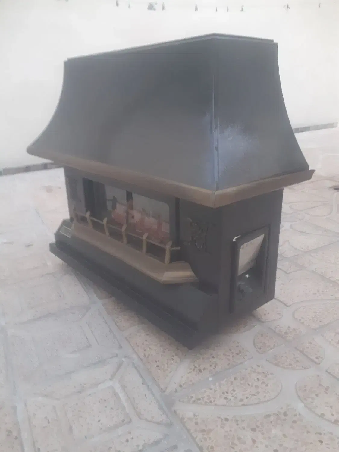 بخاری شومینه|بخاری، هیتر، شومینه|مراغه, |دیوار