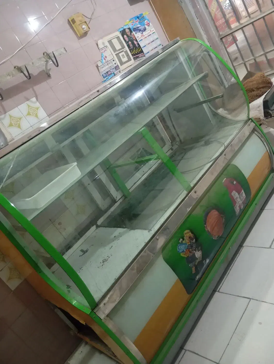 یخچال شیشه خم ویترینی|فروشگاه و مغازه|چناران, |دیوار