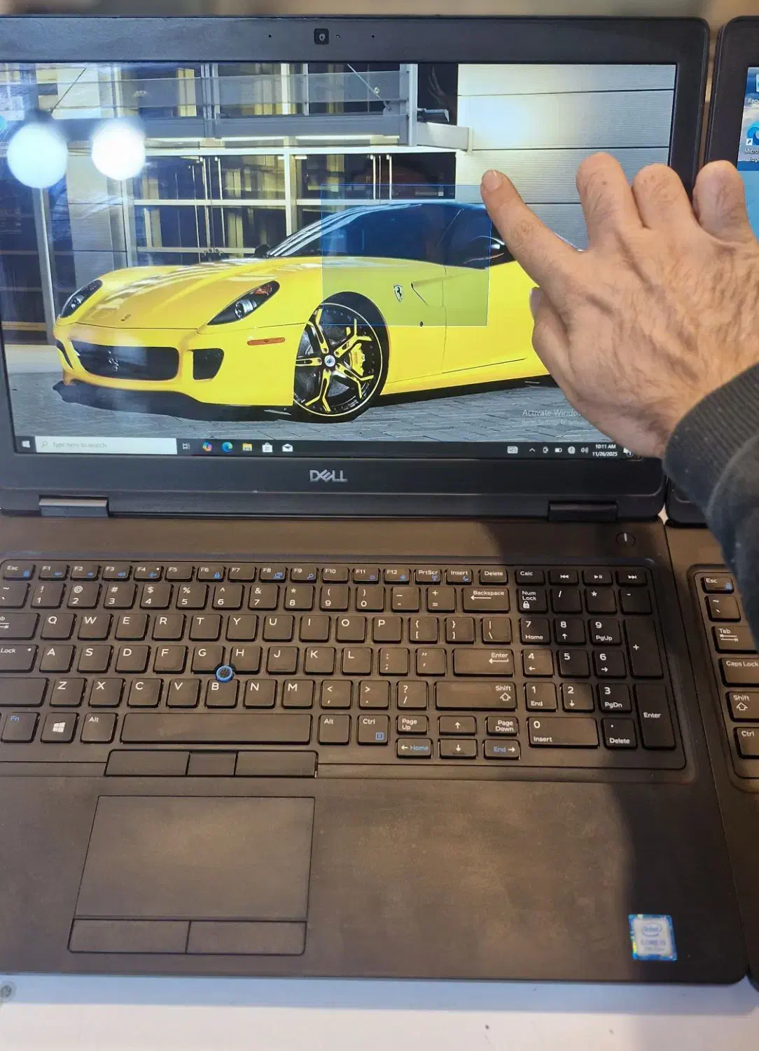 لپ تاپ دل corei5 نسل ۷ صفحه تاچ full hd|رایانه همراه|اهواز, زیتون کارمندی|دیوار