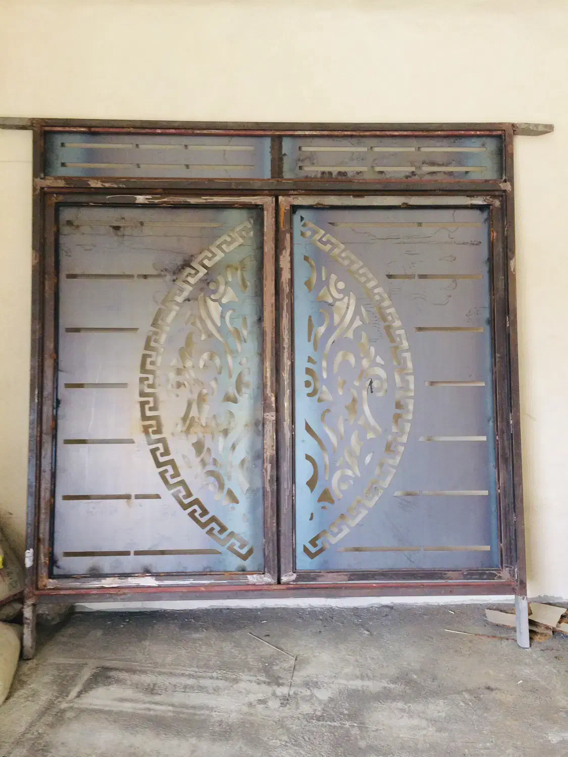 درب حیاط (سی آن سی)|مصالح و تجهیزات ساختمان|شیروان (لرستان), |دیوار