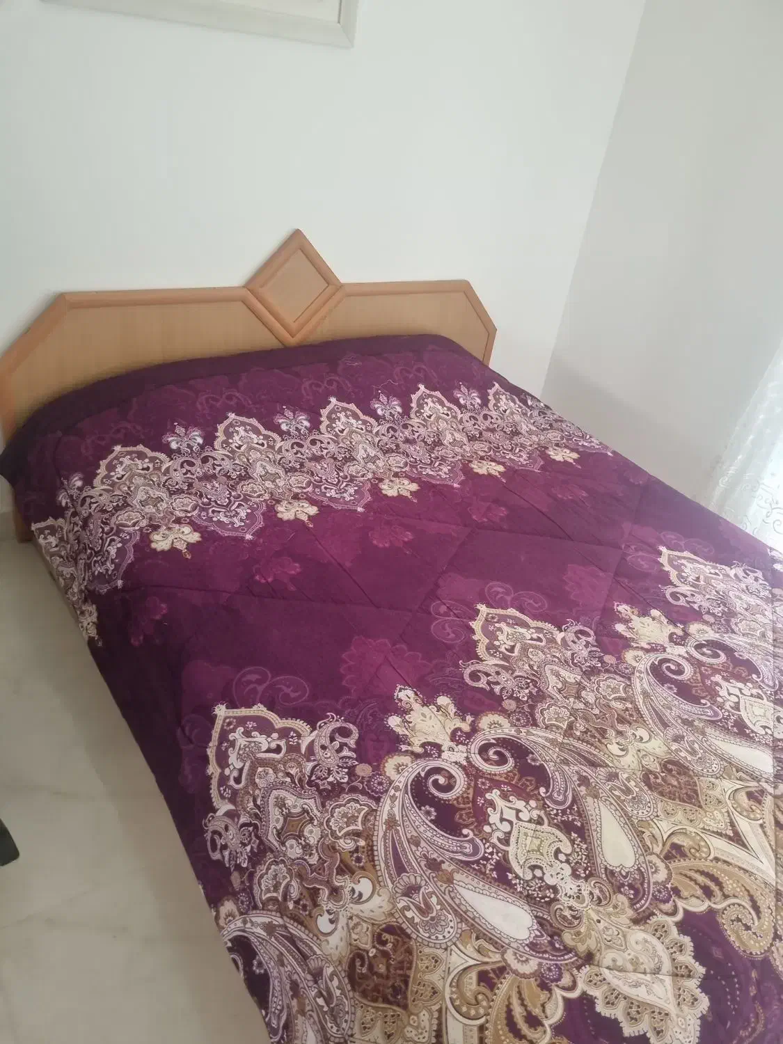 تخت دو نفره ام دی اف|تخت و سرویس خواب|آمل, |دیوار