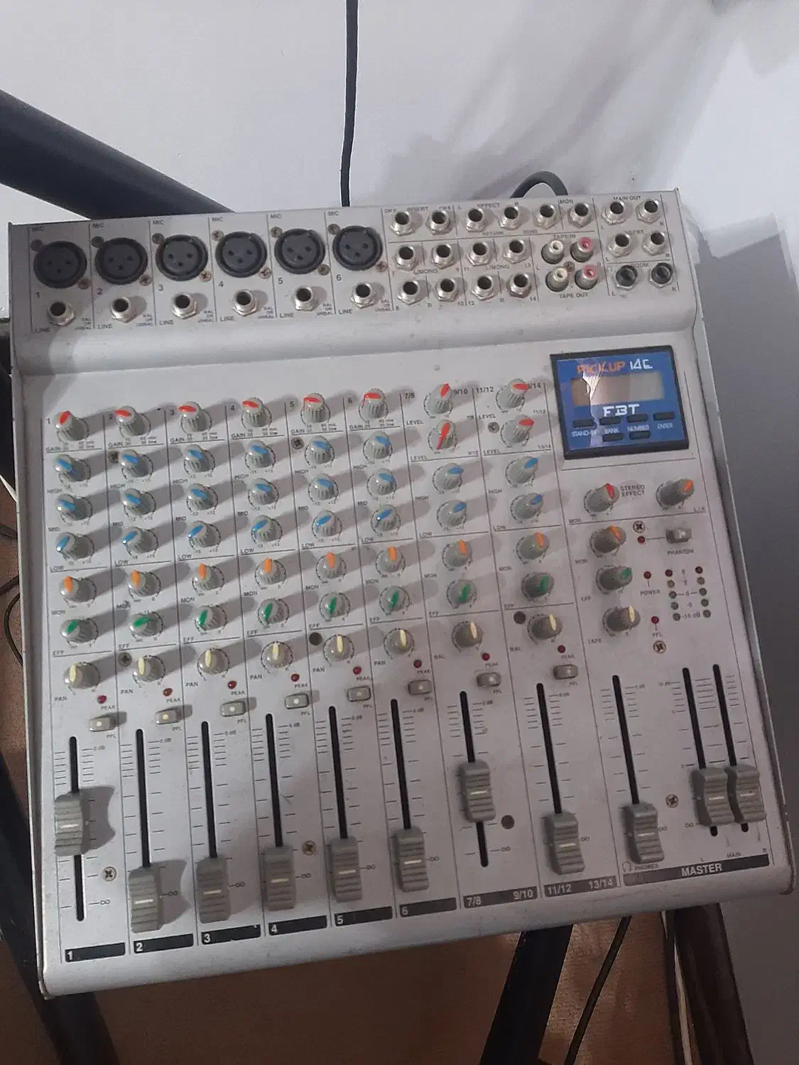 میکسرFBT 14 ایتالیایی اصل|صوتی و تصویری|شیراز, معالیآباد|دیوار