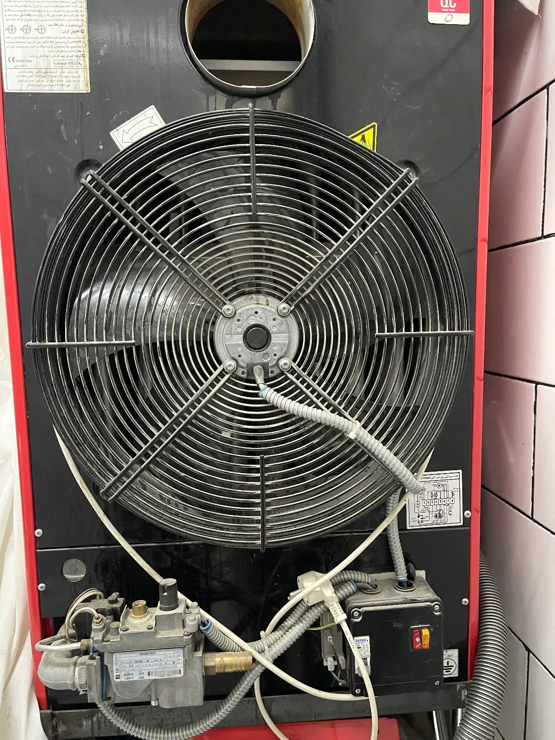 فن هیتر گازی انرژی مدل GH0640 GE /fan|بخاری، هیتر، شومینه|بروجن, |دیوار
