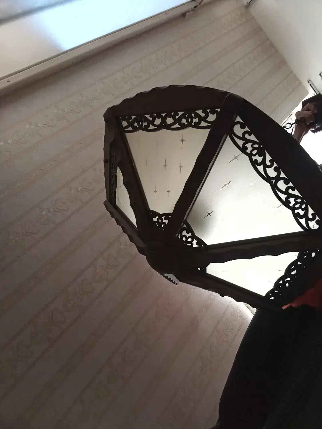 فروش لوستر چوبی|لوستر و چراغ آویز|نجف‌آباد, ویلاشهر|دیوار