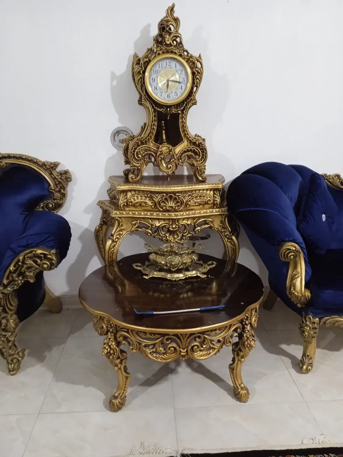 مبل ۹ نفره سلطنتی نو نو|مبلمان خانگی و میز عسلی|اسلام‌‌آباد غرب, |دیوار