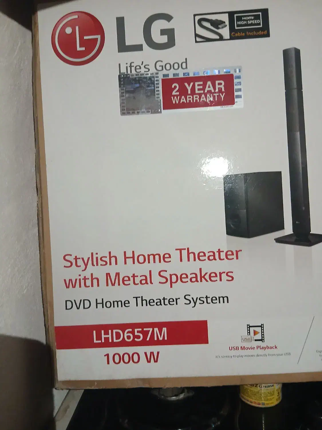 سینما خانگی ال حی|سیستم صوتی خانگی|صدرا-فارس, فاز ۱|دیوار