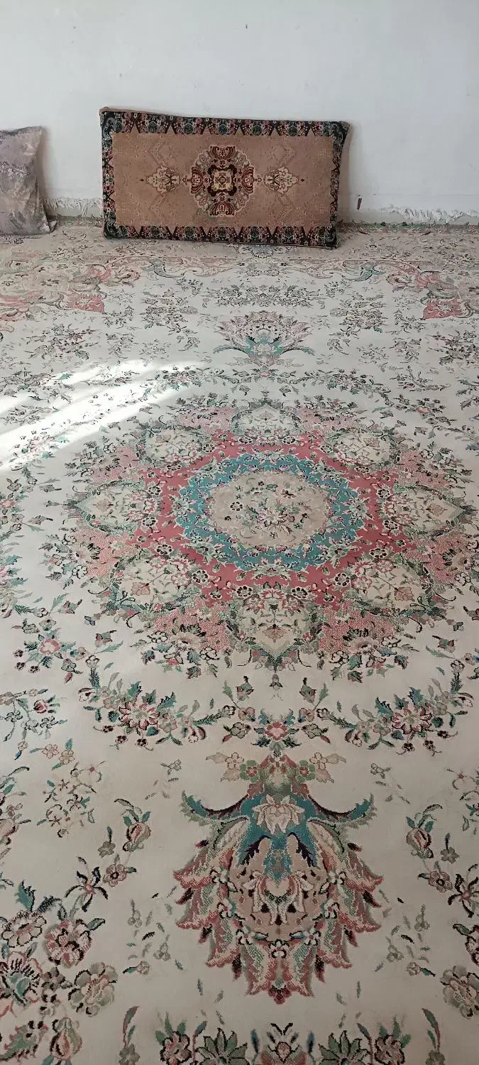 دو عدد فرش ۱۲ متری تولید سال ۱۳۵۰ فروشی|فرش|تربت جام, میان جام|دیوار