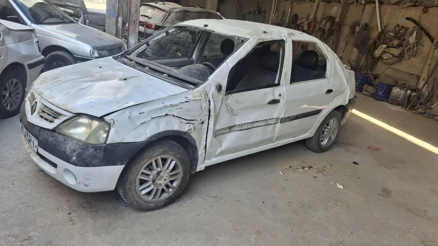 ال90پارس خودروی مدل96تصادفی نوع فول|خودرو سواری و وانت|بوشهر, |دیوار