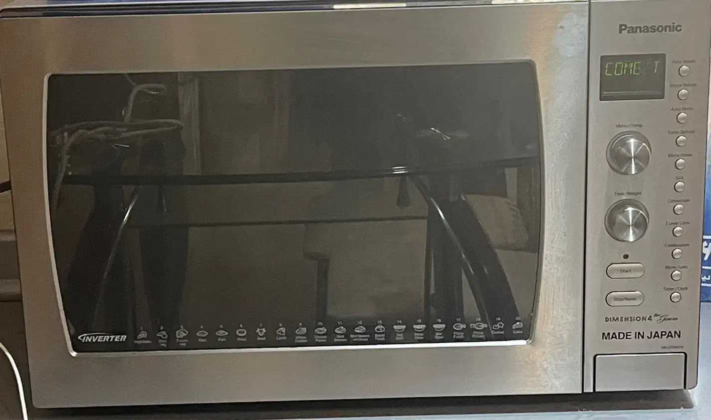 ماکروویو پاناسونیک اصل ژاپن مدل NN-CD997 42 liter|اجاق گاز و لوازم برقی پخت‌وپز|کیش, |دیوار