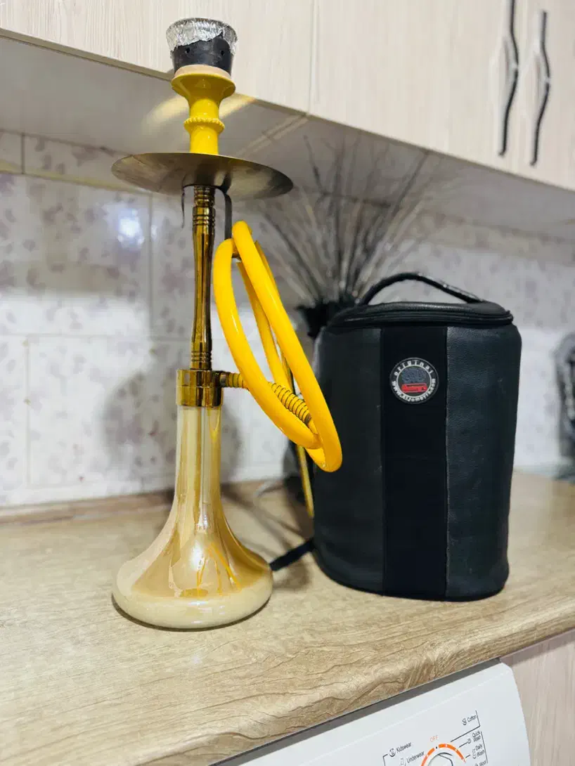 قلیان المانی کرنو طلایی|زیورآلات و اکسسوری|بانه, |دیوار