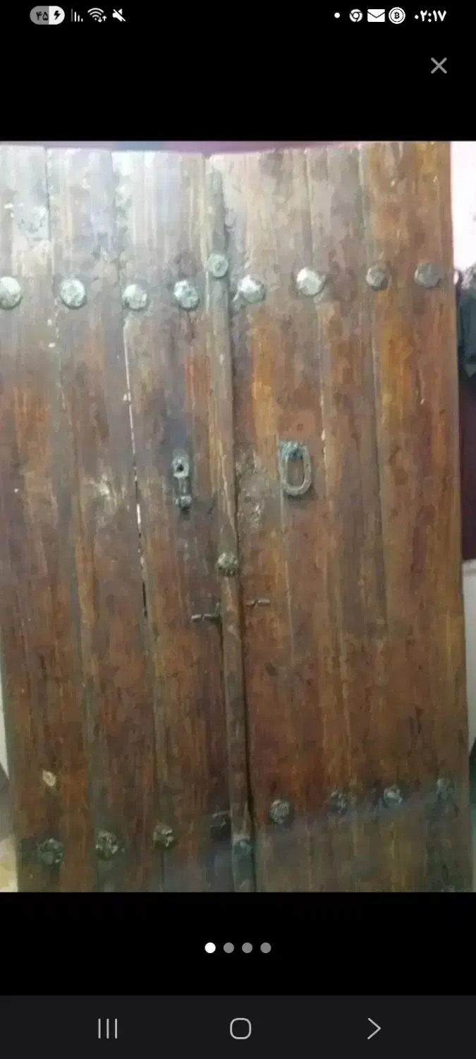 درب قدیمی چوبی|کلکسیون اشیاء عتیقه|حمیدیا, |دیوار