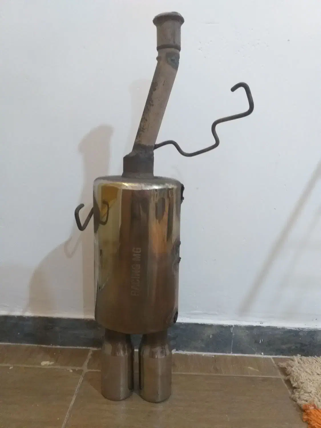 منبع اگزوز اسپرت استیل اصلی اورجینال MG|قطعات یدکی و لوازم جانبی|کرج, حیدرآباد|دیوار