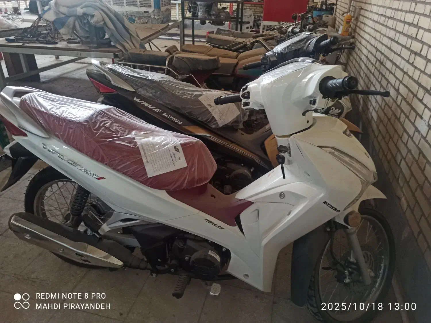 موتور بی کلاچ طرح ویو|موتورسیکلت|کاشان, قطب راوندی|دیوار