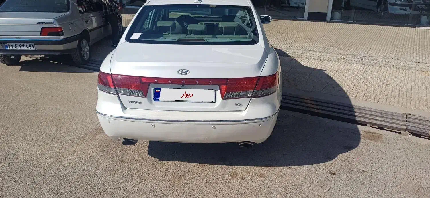 آزرا۲۰۰۸ فول سفید شاسی پلم بدون خط|خودرو سواری و وانت|یاسوج, |دیوار