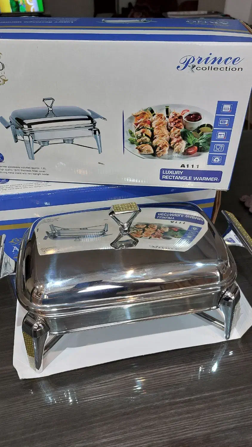 سوفله خوری استیل وارمردار|ظروف سرو و پذیرایی|تهران, استاد معین|دیوار