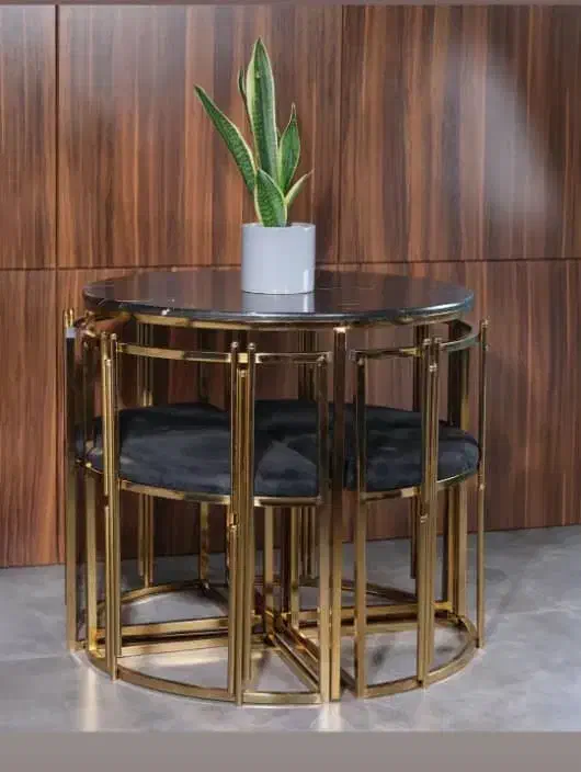 میز ناهارخوری ۴ نفره مدل گرد|میز و صندلی غذاخوری|ارومیه, |دیوار