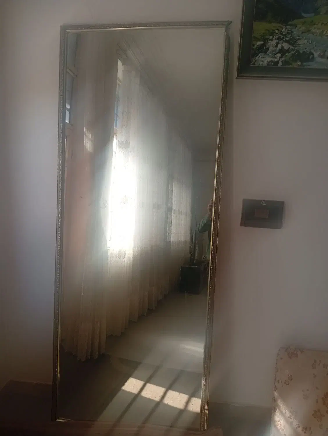 آیینه سالم بدون مشکل وضخیم|آینه|ایلام, |دیوار