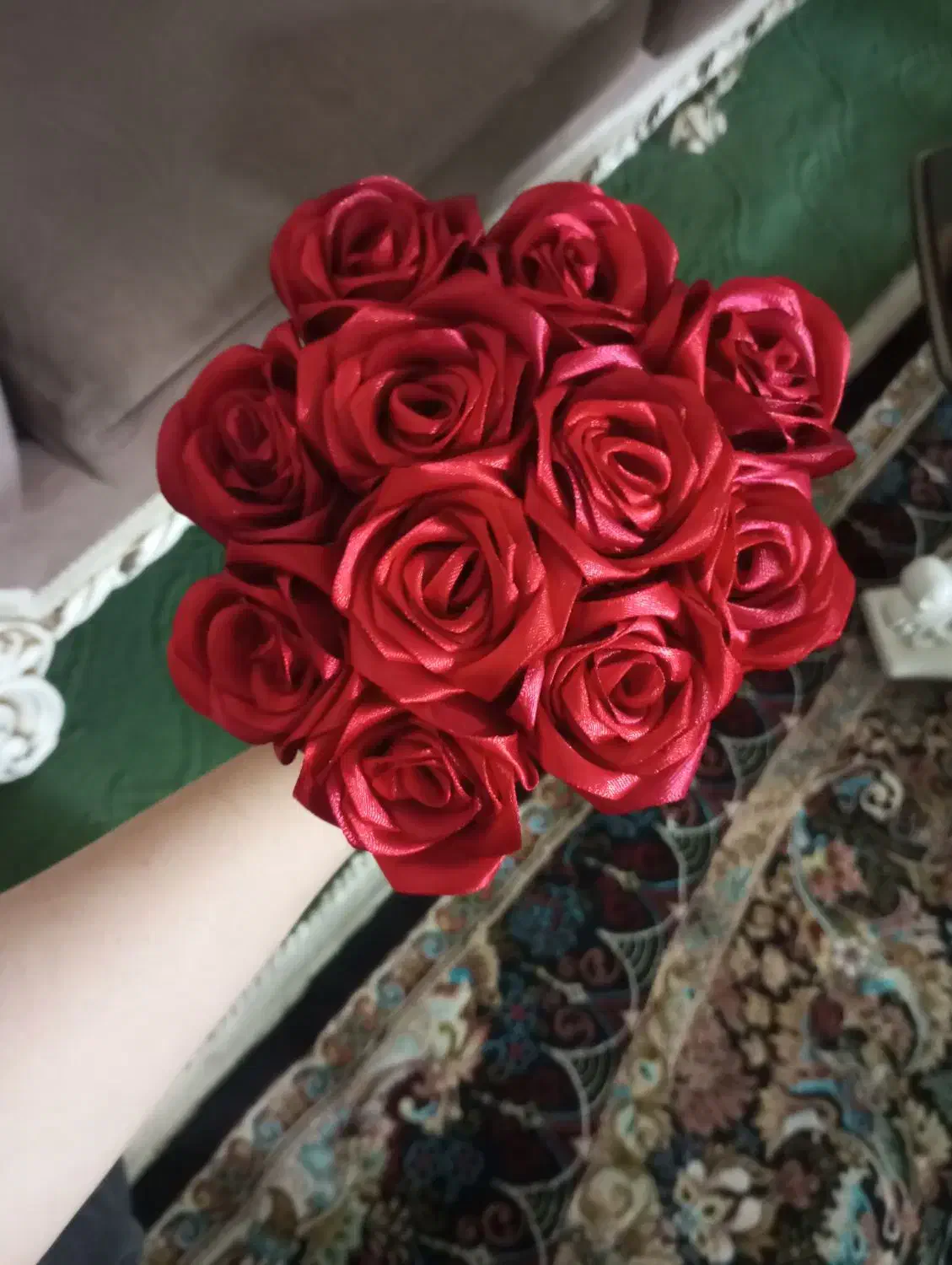 گل جاودان|گل مصنوعی|قم, شهر قائم|دیوار