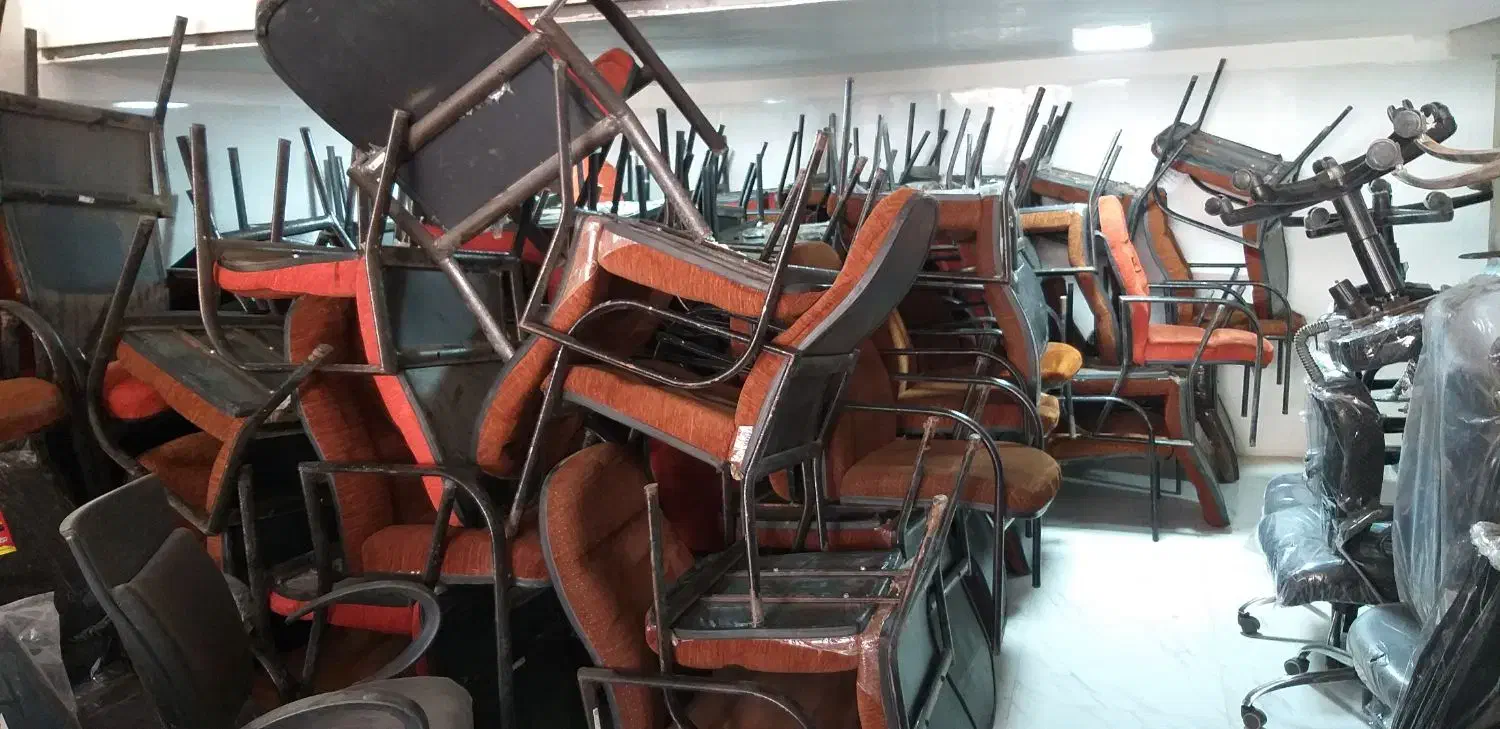 صندلی مبلی انتظار سمساری|صندلی و نیمکت|خرمآباد, |دیوار