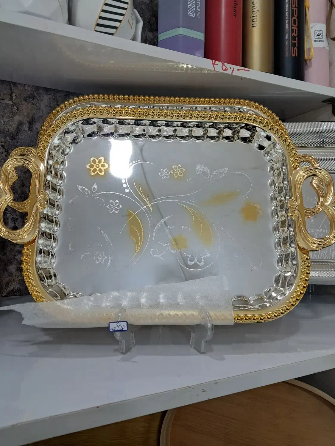 فروش سینی دوتیکه وارداتی دبی|ظروف سرو و پذیرایی|قره ضیاالدین, |دیوار