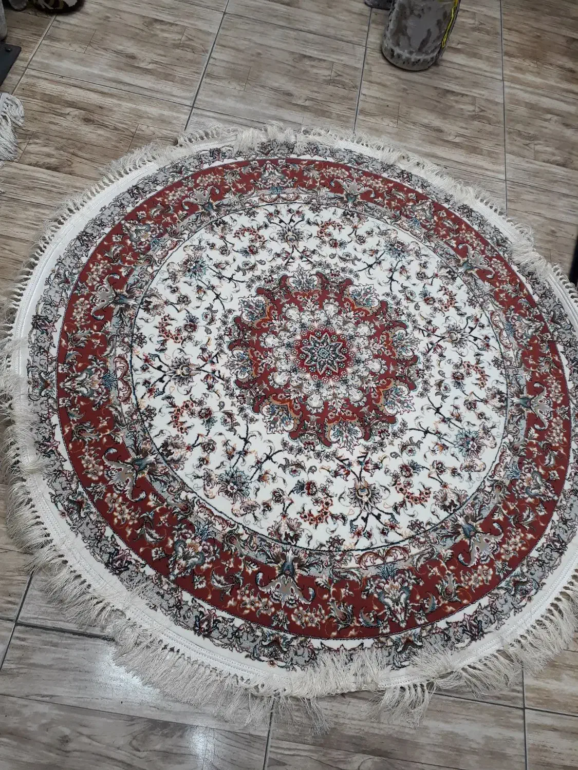 فرش اولیا۷۰۰ فرش آشپزخانه فرش دایره ۱/۵×۱/۵ تبریز|فرش|تبریز, |دیوار