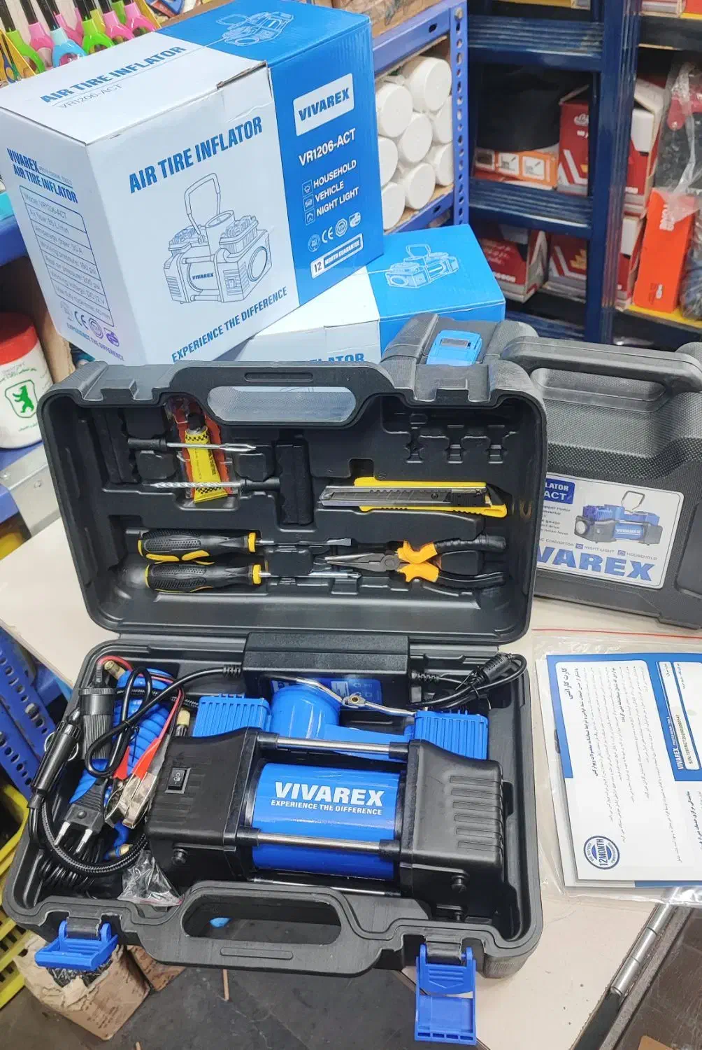 ابزار پمپ کمپرسور هوا ویوارکس در ابزار سناتور|ابزارآلات|اصفهان, کشاورزی|دیوار