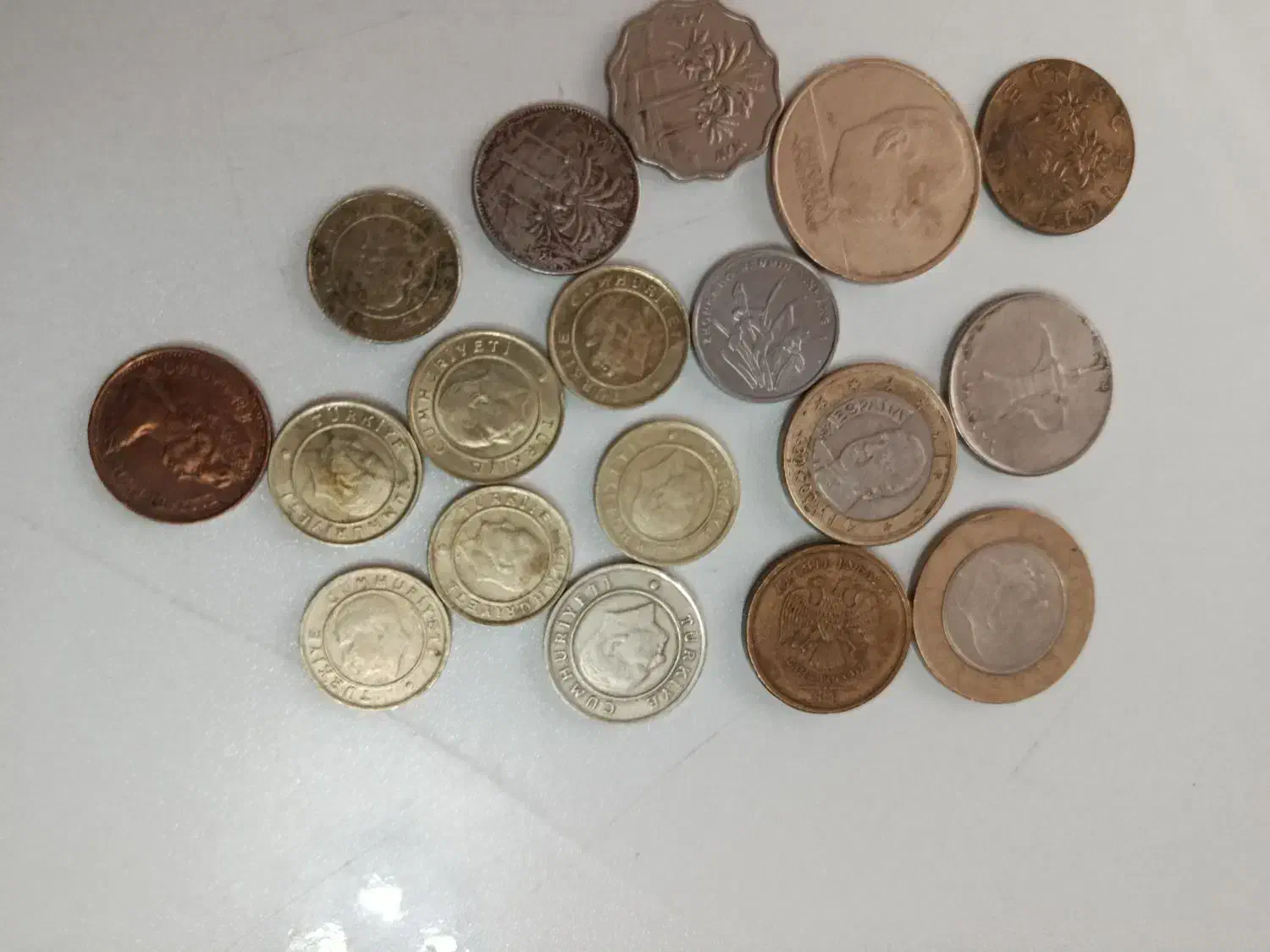 سکه های خارجی|کلکسیون سکه، تمبر، اسکناس|کرج, شاهین‌ویلا|دیوار