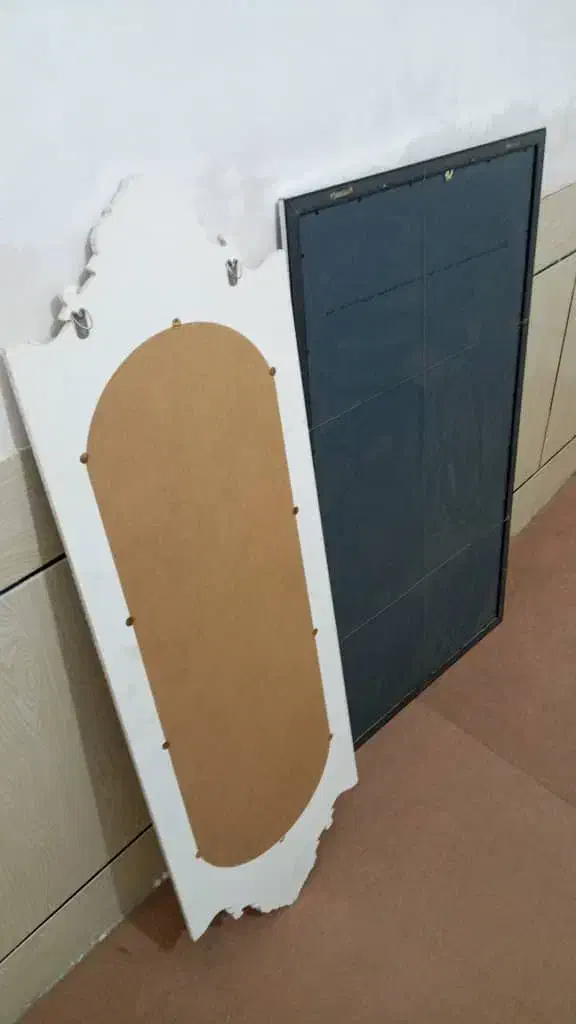 دوتا آینه ی سالم به (ابعاد۱۱۰سانت در۶۴)و(۹۵در۴۰)|آینه|شوش, |دیوار